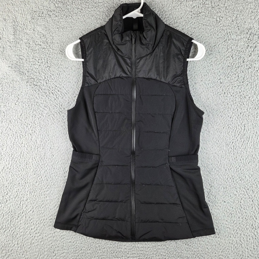 lululemon athletica Black Quilted Performance Vest